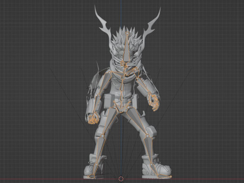 Izuku Midoriya - Deku - My Hero Academia 3D Model