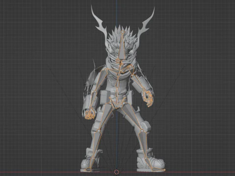 Izuku Midoriya - Deku - My Hero Academia 3D Model
