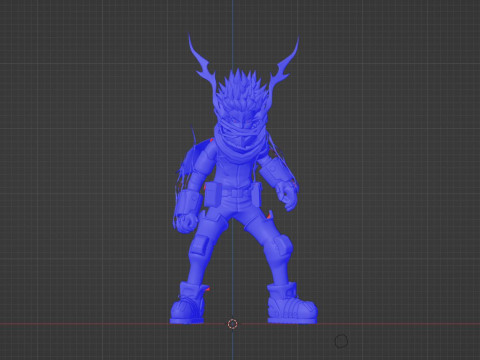 Izuku Midoriya - Deku - My Hero Academia 3D Model