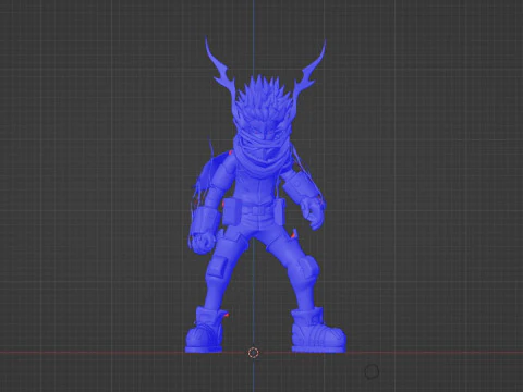 Izuku Midoriya - Deku - My Hero Academia 3D Model