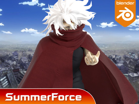 Tomura Shigaraki - My Hero Academia Modèle 3D