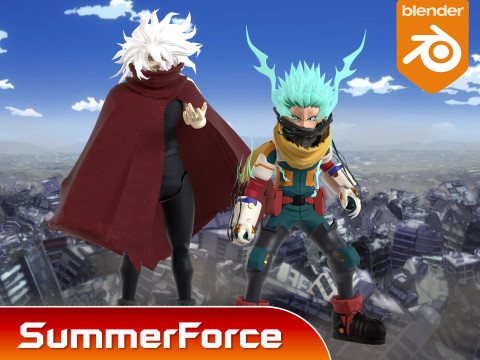 Tomura Shigaraki - My Hero Academia Modèle 3D