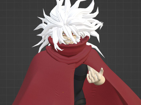 Tomura Shigaraki - My Hero Academia Modèle 3D