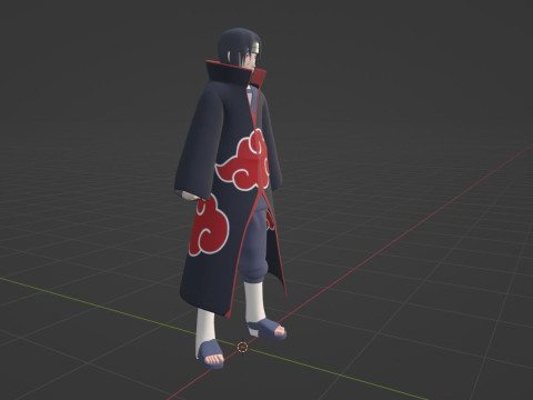 Itachi Uchiha - Naruto Shippuden Modelo 3D