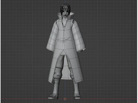 Itachi Uchiha - Naruto Shippuden 3D Model