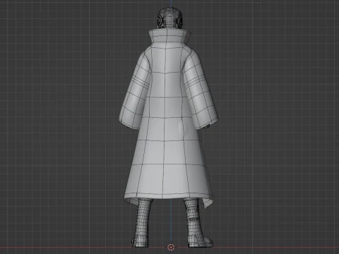 Itachi Uchiha - Naruto Shippuden 3D Model