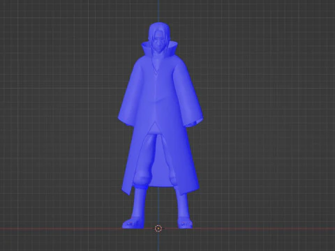 Itachi Uchiha - Naruto Shippuden 3D Model
