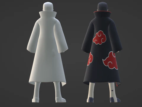 Itachi Uchiha - Naruto Shippuden 3D Model