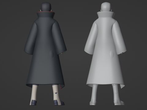 Itachi Uchiha - Naruto Shippuden Modelo 3D