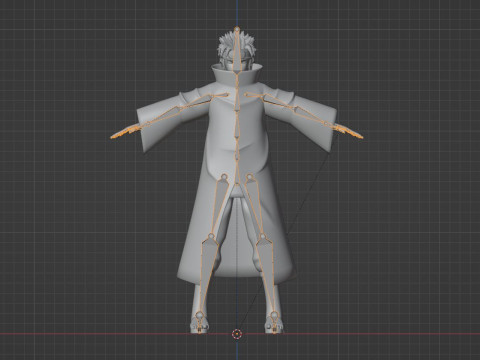 Pain Yahiko - Naruto Shippuden 3D Model