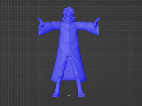 Pain Yahiko - Naruto Shippuden 3D Model