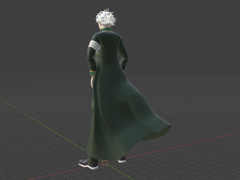 Hajime Umemiya - WIND BREAKER 3D Model