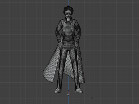 Hajime Umemiya - WIND BREAKER Model 3D