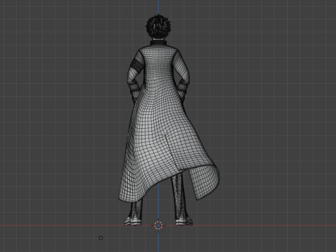 Hajime Umemiya - WIND BREAKER Model 3D