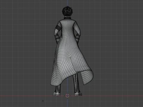 Hajime Umemiya - WIND BREAKER 3D Model
