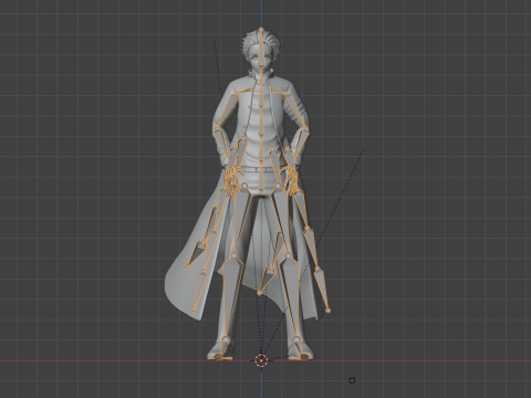 Hajime Umemiya - WIND BREAKER Model 3D