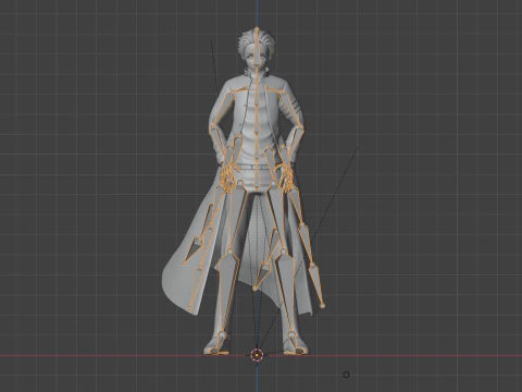 Hajime Umemiya - WIND BREAKER 3D Model