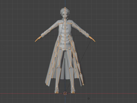 Hajime Umemiya - WIND BREAKER 3D Model