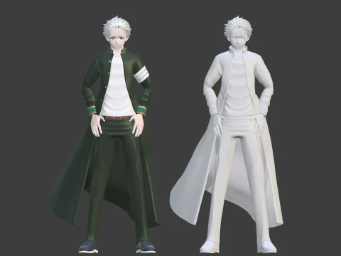 Hajime Umemiya - WIND BREAKER 3D Model