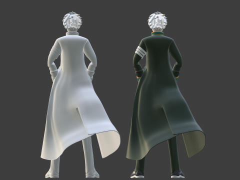 Hajime Umemiya - WIND BREAKER Model 3D