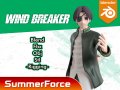 Hayato Suo - WIND BREAKER 3D मॉडल