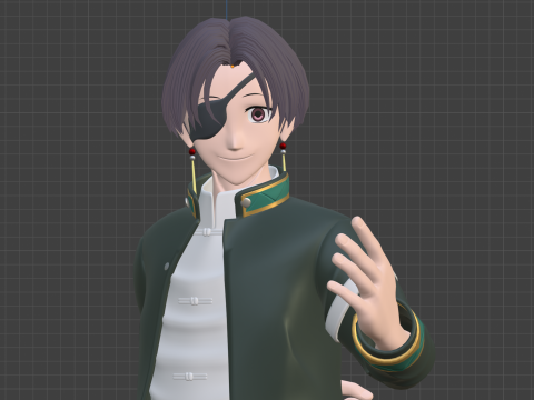 Hayato Suo - WIND BREAKER 3D मॉडल