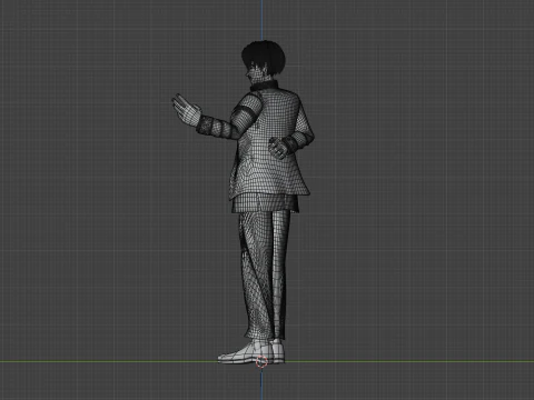 Hayato Suo - WIND BREAKER 3D Model
