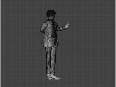 Hayato Suo - WIND BREAKER 3D Model