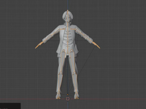 Hayato Suo - WIND BREAKER 3D Model