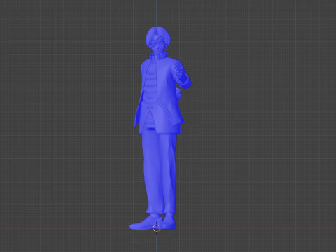 Hayato Suo - WIND BREAKER 3D Model