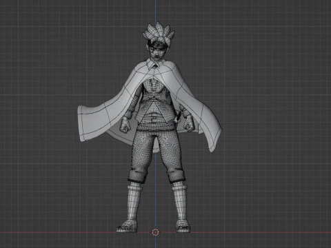 Boruto Uzumaki - Boruto Two Blue Vortex 3D Model