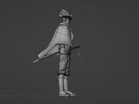 Boruto Uzumaki - Boruto Two Blue Vortex 3D Model