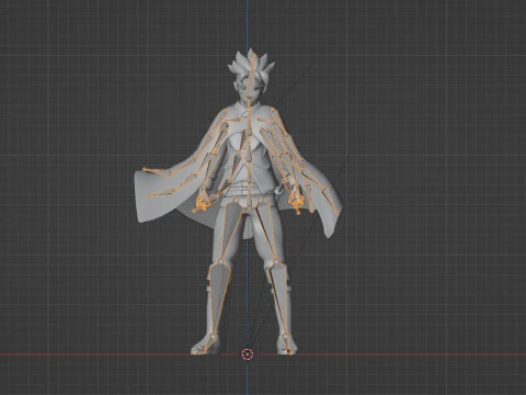 Boruto Uzumaki - Boruto Two Blue Vortex 3D Model