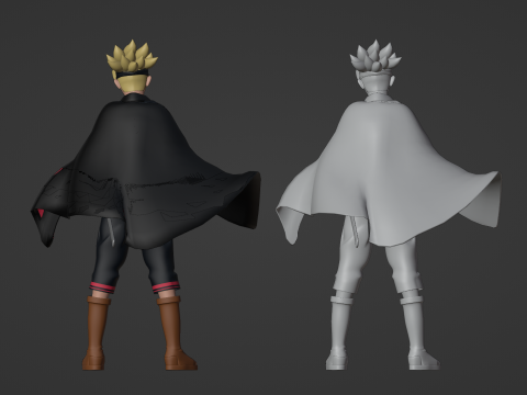 Boruto Uzumaki - Boruto Two Blue Vortex 3D 模型