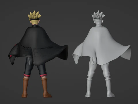 Boruto Uzumaki - Boruto Two Blue Vortex 3D Model
