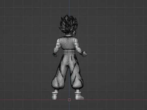 Son Gohan Super Saiyan 2 - Dragonball Z Model 3D