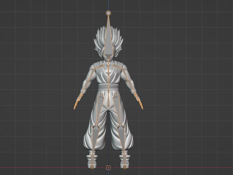 Son Gohan Super Saiyan 2 - Dragonball Z Model 3D