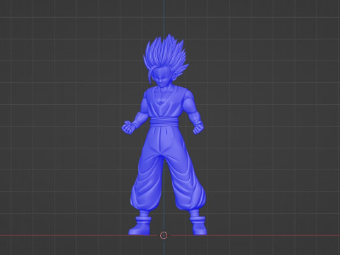 Son Gohan Super Saiyan 2 - Dragonball Z Model 3D