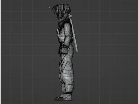 Future Trunks - Dragonball Super 3D Model