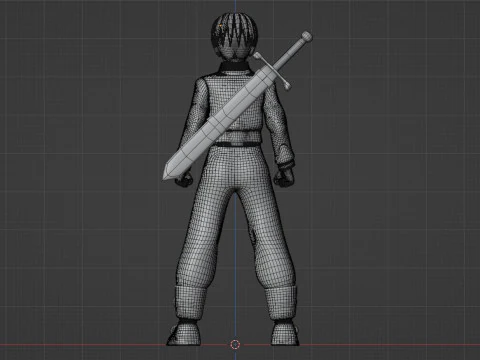 Future Trunks - Dragonball Super 3D Model