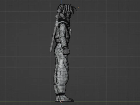 Future Trunks - Dragonball Super 3D Model