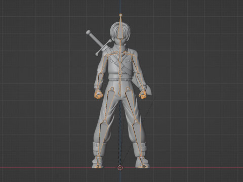 Future Trunks - Dragonball Super Model 3D