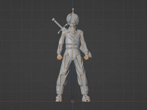 Future Trunks - Dragonball Super 3D Model