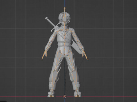 Future Trunks - Dragonball Super Model 3D