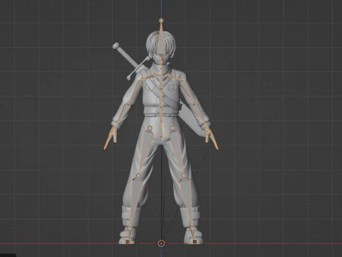 Future Trunks - Dragonball Super 3D Model