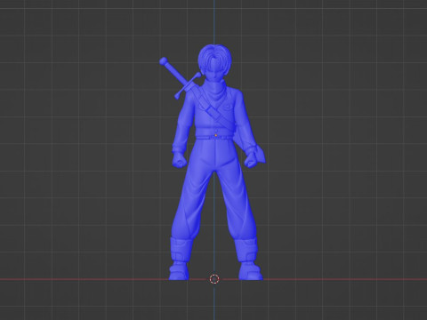 Future Trunks - Dragonball Super Model 3D