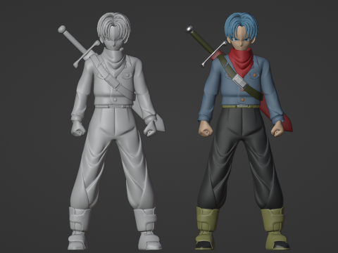 Future Trunks - Dragonball Super Model 3D