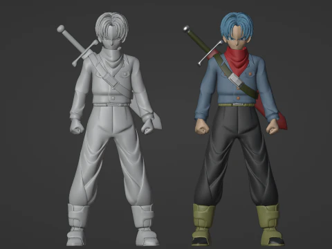Future Trunks - Dragonball Super 3D Model
