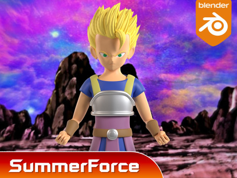Cabba - Dragonball Super Modelo 3D