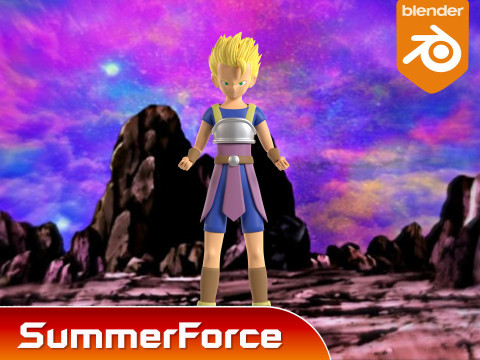 Cabba - Dragonball Super Modelo 3D